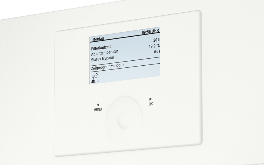 Bediening ventilatie Stiebel Eltron