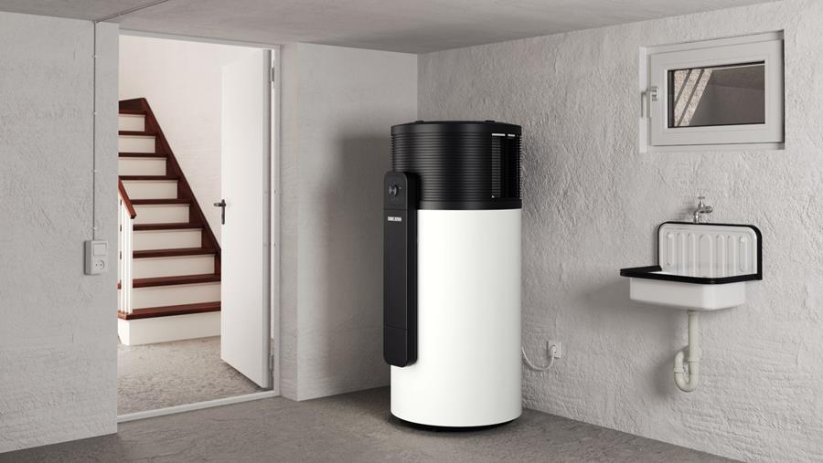 Stiebel Eltron warmtepompboiler kelder