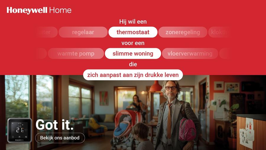 Honeywell Home T6 banner NL
