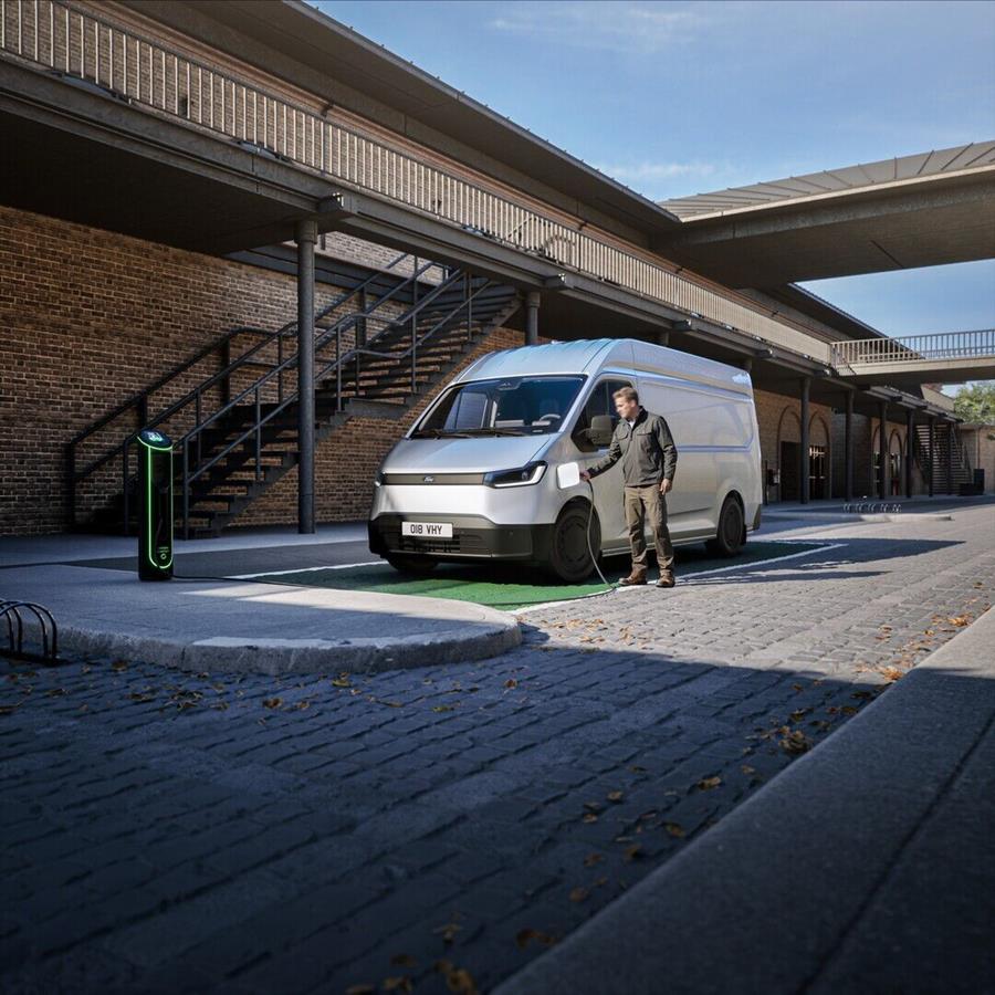 De volledig elektrische aandrijflijn maakt de Transit City geschikt voor zero-emissiezones en stedelijke distributie